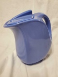 Beautiful Delphinium Blue Hall Pottery / Westinghouse / Refrigerator Water Pitcher
