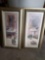 (2) 2ft BATHROOM DECOR framed prints