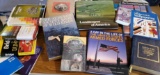 Various Books including landscapes, America, reference,