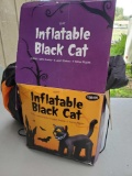 10' inflatable black cat Holiday Decor