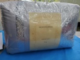 New in package!! Sequin KING comforter set, silver, high gate manor