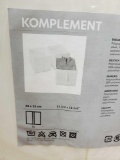 (3) NEW sealed, IKEA collapsible storage boxes