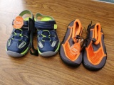 (2) pair NEW TAGGED 13-1 kids water shoes