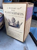A History of the Plantagenets Boxed set of 4 hardbacks 1951