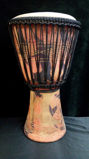 24 INCH TALL DJEMBE DRUM AFRICAN BEAT