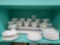 Large CORELLE grouping including green and brown