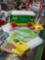 Sesame Street lot including Camper, fisher price movies and Elmo playmat