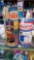 (2) VINTAGE CLASSIC TOYS, TINKER TOY METAL TUBES, OVER 340 PIECES IN JUST ONE TUBE