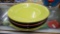 (6) FIESTA DINNERWARE PLATES 10.5