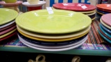 (6) FIESTA DINNERWARE PLATES 10.5