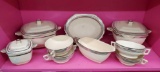 Leigh Ware MCM dishes including rare covered dishes