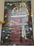 Large Barbara Eden 4th of July framed poster