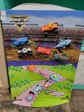 NOS, McDonalds Display MONSTER JAM and SHOPKINS CUTIE CARS