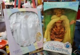 New in box, Young Lady So Beautiful - playmates Doll and baby doll outfit for 20