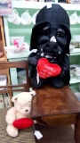 Adorable Darth Vader Romantic Plushie plus extra bear