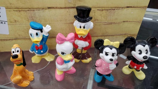 Vintage Mickey and friends, Japan, ceramics