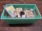 Bin COLLECTION OF clear and RUBBER STAMPS,