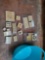 Bin of new and used Rubber stamps