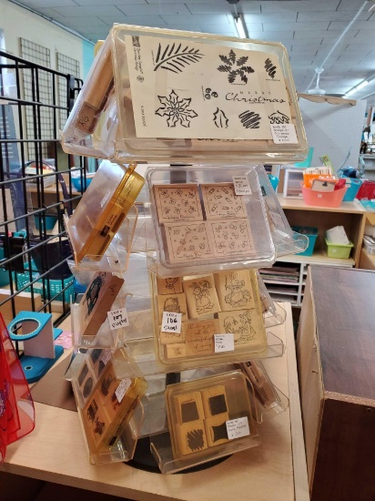 Tons of New RUBBER STAMPS, BOXED