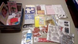 EMBELLISHMENTS, STAMPS, PATCHES, ETC
