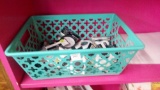 BASKET FULL OF DIY CERAMIC MAGNETS, PAINT THEM YOURSELF!, ALL PACKAGED