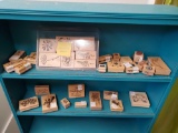 Collection of rubber stamps - mostly new