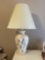 26 in. Ceramic Tropical Table Lamp with Shade