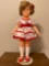 VINTAGE 1972 SHIRLEY TEMPLE DOLL IN POLKA DOT DRESS by Ideal