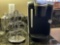 KEURIG COFFEE MAKER AND 27 POD STORAGE RACK