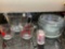 PYREX AND ANCHOR HOCKING GLASS MEASURING CUPS AND MIXING BOWLS