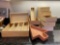 BED BATH AND BEYOND - RUBBERWOOD CUTLERY AND UTENSIL STORAGE TRAYS