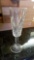 (6) PRESSED GLASS CHAMPAGNE FLUTES, VERY NICE