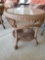 (1 of 4) All Weather Wicker MARBLE TOPPED Side table