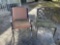 PAIR OF METAL PATIO CHAIRS