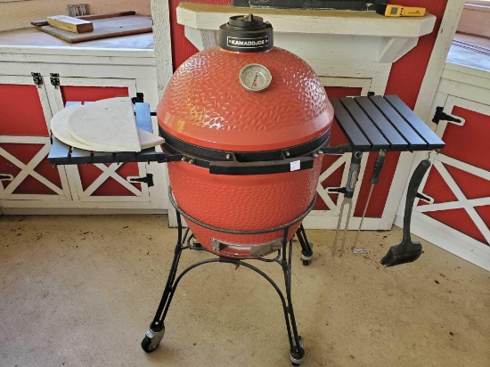 KAMODOJOE 22in. Diameter Charcoal Grill, Appears NEW, never used