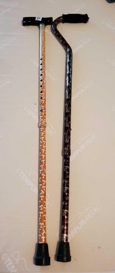 Adjustable metal walking canes Including University of Tennessee