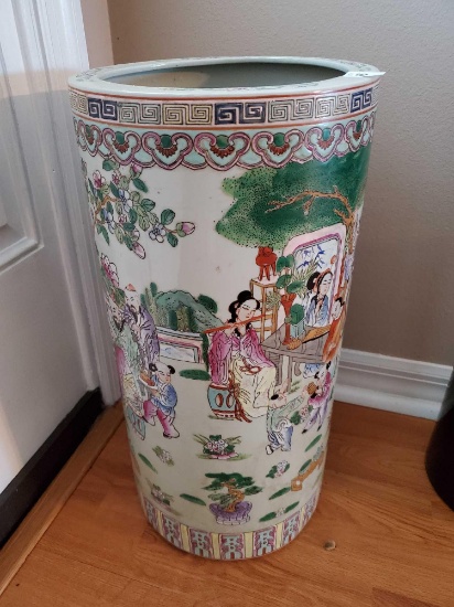 Oriental Porcelain Umbrella stand