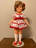 VINTAGE 1972 SHIRLEY TEMPLE DOLL IN POLKA DOT DRESS by Ideal