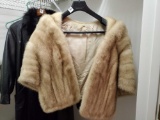 Gorgeous vintage ladies Fur stole, satin lined