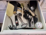 Kitchen drawer utensils including oxo, kitchen aide, spatulas and more