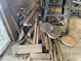 Huge lot of wood pieces in many sizes - great for crafts or a nice fire