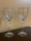 Set of Two (2) Noritake CHRISTIANA Wine/Goblet Crystal - Germany