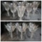 (2) SET OF IMPERIAL CANDLEWICK GLASS GOBLETS AND SHERBERT GLASSES