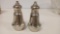 VINTAGE DUCHIN SALT AND PEPPER STERLING SHAKERS, WEIGHTED