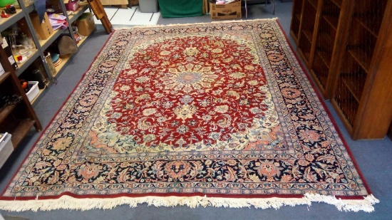 ABSOLUTELY GORGEOUS MULTICOLORED PANEL KERASTATIN COLLECTION RUG, MADE IN BUCHAREST ROMANIA