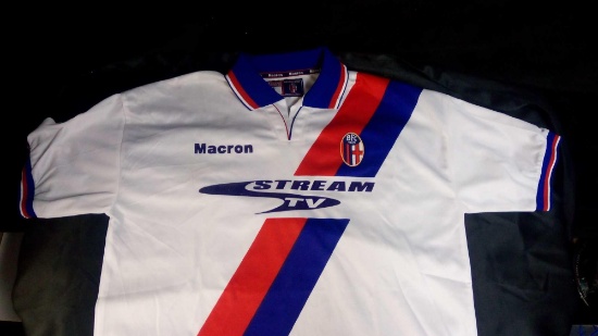 #18 CIPRIANI Macron Match Jersey FOOTBALL SIGNED AND INSCRIBED