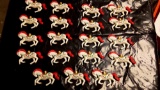 (19) RARE Horse Carousel (10) String Lights Garland Covers