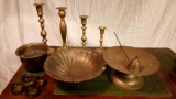MOSTLY INDIAN BRASS LOT GROUPING