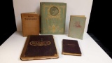 VERY OLD GERMAN BOOK LOT, POETRY AND MUSIC AND STLAS