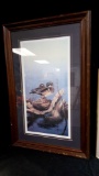 PAIR OF FRAMED PIECES INCLUDING NATIONAL STAR REGISTRY